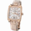 Ulysse Nardin Caprice Honey Mother of Pearl Satin Straps Automatic Ladies Watch 136-91AC-695