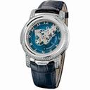 Ulysse Nardin Freak 28'800 V/h Diamond Heart Blue Set With Diamonds Dial Leather Strap Automatic Men's Watch 029-80