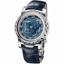 Ulysse Nardin Freak Blue Phantom Blue Dial Alligator Leather Automatic Men's Watch 020-81