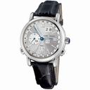 Ulysse Nardin GMT Perpetual Anthracite Dial Leather Strap Automatic Men's Watch 320-82-31