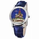 Ulysse Nardin Kremlin Automatic Blue Dial Blue Leather Men's Watch 139-10/KREMLIN