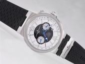 Ulysse Nardin Marine Collection 353-66-3/355 Multicolor Dial silver Rubber Strap black Watch