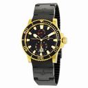 Ulysse Nardin Marine Diver Automatic Black Dial Black Rubber Men's Watch 266-33-3C-922