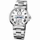 Ulysse Nardin Maxi Marine Chronometer White Dial Stainless Steel Automatic Men's Watch 263-67-7M-40