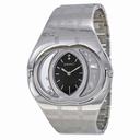Versace Eclissi Black Dial Stainless Steel Men's Watch 73Q99SD009-S099