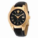 Versace Character Black Dila Black Crocodile Leather Men's Watch 25A380D008-S009