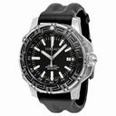 Versace Diver Black Dial Black Leather Men's Watch 15A80D009-S008