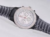 Versace Dv One 2702 Round Quartz Chronograph White Dial Watch