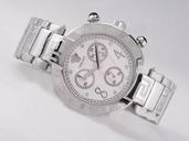Versace Dv One A541221 Quartz Chronograph White Dial Round Watch