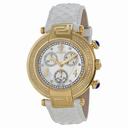 Versace New Reve Mother of Pearl White Leather Ladies Watch VER-68C71SD498-S001