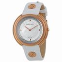 Versace Thea Mother of Pearl Dial White Leather Ladies Watch VA7030013