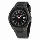 Versace V-Man Black Dial Black Rubber Strap Men's Watch P7Q60D009-S009