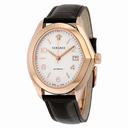 Versace V-Master Automatic White Dial Black Leather Men's Watch 20A380D002-S009