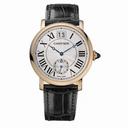 Cartier Rotonde Silver Guilloche Dial Unisex Watch W1552751