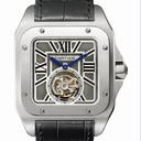 Cartier Santos 100 Flying Tourbillion Men's Watch W2020017