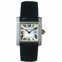 Cartier Tank Francaise 18kt White Gold Diamond Midsize Watch WE101751