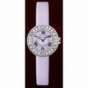 Cartier Love 18kt White Gold Lilac Dial Ladies Watch WE801431