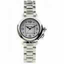 Cartier Pasha 18kt White Gold Diamond Ladies Watch WJ1111M9