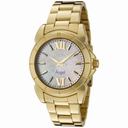 Invicta Angel Mother of Pearl Dial 18kt Gold-plated Ladies Watch 0460