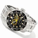 Invicta Pro Diver Black Dial Stainless Steel Men's Watch 10372