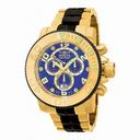 Invicta Pro Diver Sea Hunter Chronograph Blue Dial Two-tone Men's Watch 10768