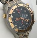 Omega Seamaster Diver Chrono Titan/Rotgold, B+P 1995