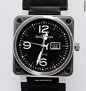 Bell & Ross BR01-96 Grande Date Black Dial NEU incl MWST mit Box + Papie