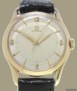 Omega in 14 Kt. Gold mit Originalpapieren