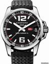 Chopard GRAN TURISMO XL S/S - SKELETON BACK - BLACK RUBBER STRAP