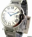 Cartier Ballon Bleu 28mm Stainless Steel Quartz w69010z4 NIB