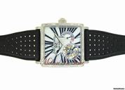 Roger Dubuis GOLDEN SQUARE FLYING TOURBILLON BAGUETTE WHITE GOLD -LIMITED