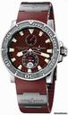Ulysse Nardin Maxi Marine Diver Weinrot NEU incl MWST mit B & P