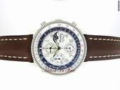 Breitling NAVITIMER MONTBRILLIANT OLYMPUS MOONPHASE STAINLESS STEEL