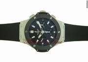 Hublot BIG BANG "EVOLUTION" STAINLESS STEEL & BLACK CERAMIC NEW