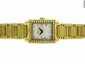 Girard Perregaux VINTAGE 1945 LADIES' YELLOW GOLD DIAMOND ON BRACELET