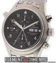 IWC Flieger Doppel Chronograph Pilot Watch Chrono Split Second