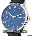 IWC Portuguese 7 Day Power Reserve  Dial IW5001-09 NIB