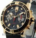 Ulysse Nardin Maxi Marine Diver Chrono Rose Gold 8006-102 B+P