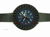 Breitling SUPER AVENGER "ALL-BLACK" DIAMOND 52.00ct IN BLACK STEEL