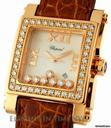 Chopard Happy Sport Square Rose Gold 7 Diamonds