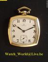 Omega RARE Art deco solid 18k gold ( Year : 1924 )