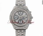 Breitling CHRONOMAT STAINLESS STEEL 4.00ct DIAMOND CHRONOGRAPH AUTO