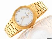 Baume & Mercier Herren "RIVIERA" 750/- Gelbgold Quarz