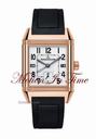 Jaeger-LeCoultre REVERSO SQUADRA HOMETIME GMT ROSE GOLD ON RUBBER STRAP