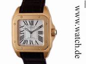 Cartier Santos 100 MM Medium Rosegold 43x34mm