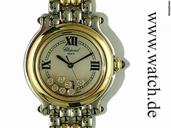 Chopard Happy Sport Diamond Stahl/Gelbgold 32mm