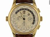 Girard Perregaux WW.TC Weltzeit Chronograph 18kt Gelbgold 43mm Ungetragen
