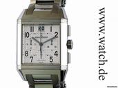 Jaeger-LeCoultre Reverso Squadra Chronograph GMT 50x35mm
