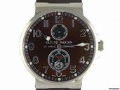 Ulysse Nardin Maxi Marine Chronometer Chocolat Braun Kautschuk 41mm