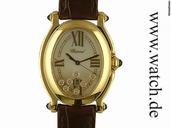 Chopard Happy Sport Gelbgold Diamond 40x29mm